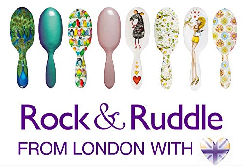 Rock & Ruddle Wide Tooth Comb. Perfect for Detangling Wet Hair and Applying Hair Color. Ladybirds Design