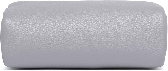 Makeup Bag Large Capacity Women's Classic Black Wash Bag Adjustable Partition Wash Brush and Cosmetic Carrying Bag (Taro Purple)