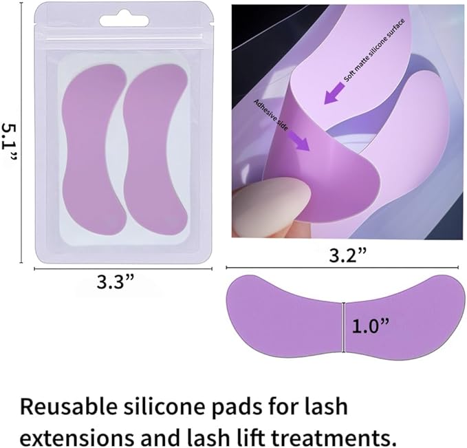 Lash Lift & Tint Kit Accessories – 279-Piece Eyelash Perm Tools with Silicone Shields (7 Sizes), Y-Comb Tools, Eye Pads, Micro Brushes, Cotton Applicators & Mascara Wands