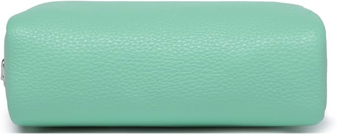 Makeup Bag Large Capacity Women's Classic Black Wash Bag Adjustable Partition Wash Brush and Cosmetic Carrying Bag (Light green)