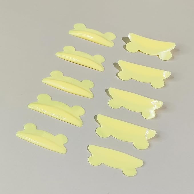 Libeauty Lash Lift Pads - Reusable Silicon Eyelash Lift Shield - DIY Use at Home or Salon - Lash Perming Tool