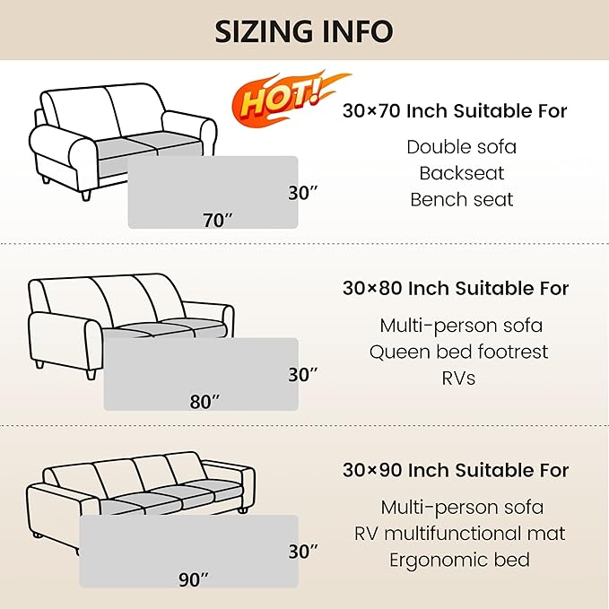 gogobunny 3X Stronger Waterproof Pet Blanket, Scratch Proof Furniture Protector for Dogs Cats, Reversible Cover 30x80 Inch, Dark Chocolate