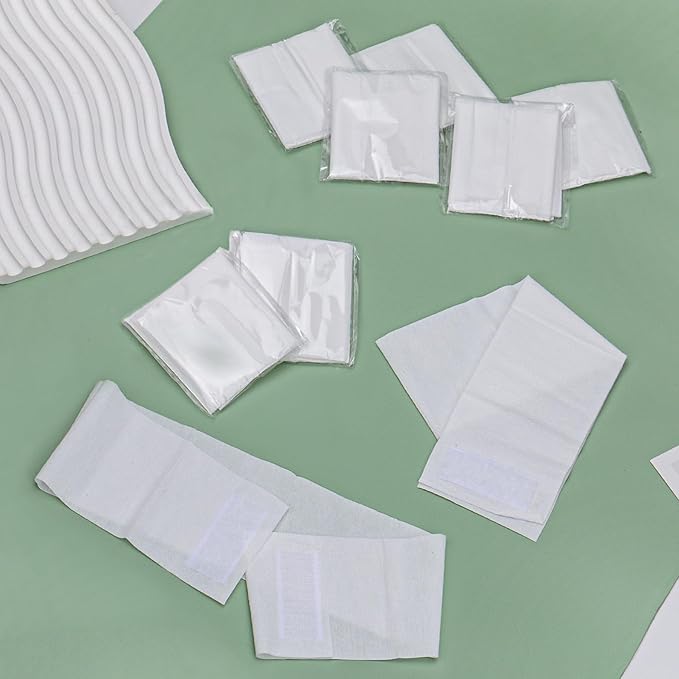 150 Count Disposable Spa Facial Headbands with Convenient Closure,Stretch Facial Headwraps Soft for Facials Skincare Spa