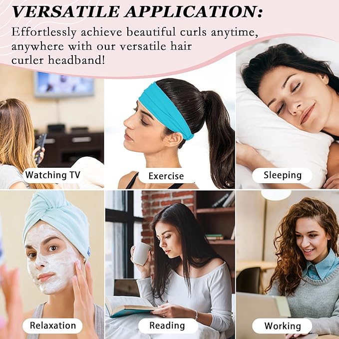 ZILAMPU Heatless Curls Overnight for Long Hair, Heatless Hair Curlers to Sleep In Overnight Curls, 70" Soft Velvet No Heat Hair Curlers Set for Women
