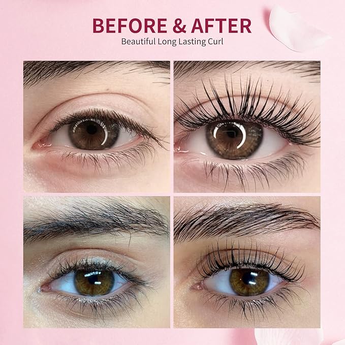 2026 Upgraded Fast Perm Lash Lift Kit Eyelash Perm Kit Eyelash Coating Lotion (Quantity: 10 Packs)
