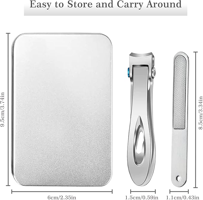Nail Clippers for Thick Toenails Seniors Heavy Duty Large Toe Nail Clippers for Men Thick Nails Wide Opening Toenail Clippers Nail Cutter