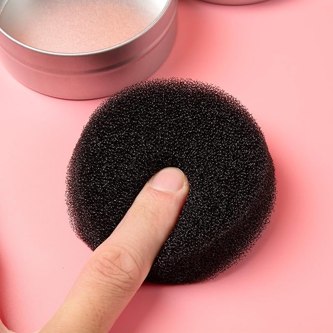 RONRONS 10 Pieces Makeup Brush Cleaner Sponge Travel Quick Color Removal Dry Make up Brushes Cleaning Replacement Sponges for Eye Shadow Blush Brush