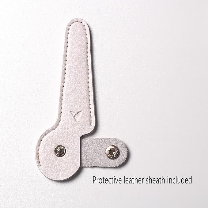 Women's Stainless Steel 4.0" Eyebrow Scissors - Small Beauty Trimmer for Brow & Eyelash and Facial Hair