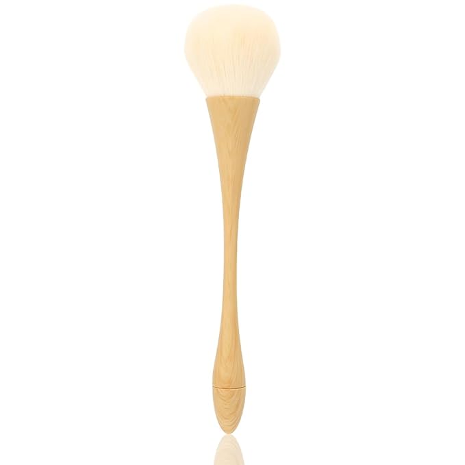 FILFEEL Nail Dust Brush, Nylon Hair Nail Cleaning Brushes, Blush Brush Makeup Tool, Nail Dusting Brush With Wooden Handle