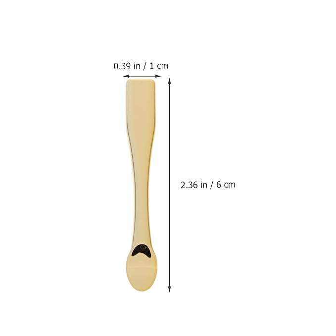 10Pcs Facial Mask Spoons Abs Cosmetic Cream Spatulas Mini Skincare Tools for Even Application Mixing Sampling Eye Cream