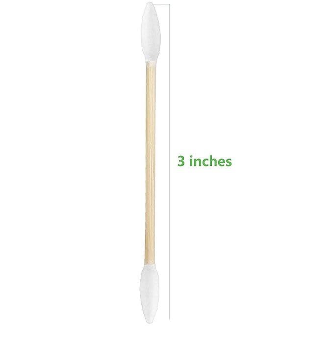 3600pcs Precision Tip Cotton Swabs for Makeup, Bamboo Sticks and Double Pointed