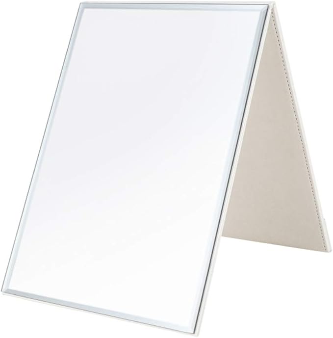 Zcooooool Super HD Large Portable Makeup Mirror Multi Stand Angle Handfree/Portable/Table Folding Mirror 8.27 x 5.9 Inches