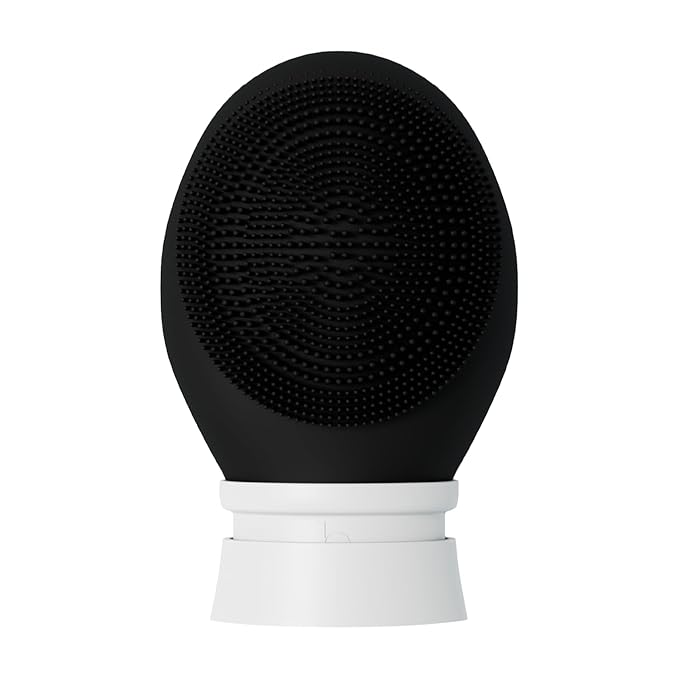Buttah Skin by Dorion Renaud Buttah Vibe Cleansing Brush with Stand – New & Improved Technology for Deep Cleansing & Gentle Exfoliation - Sonic Pulsating Face Brush - 2-Speed for Men & Women