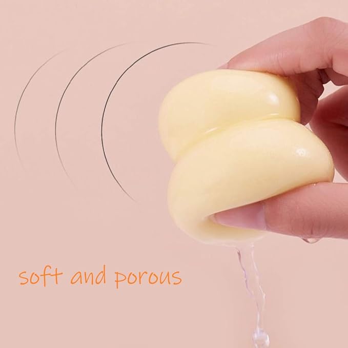 15 Pcs Makeup Sponges Set - 3 Shapes Multi-Colored Soft Cosmetic Sponges for Liquid, Cream & Powder Foundation, Concealer (Pink/Nude/Purple/Green/Blue)