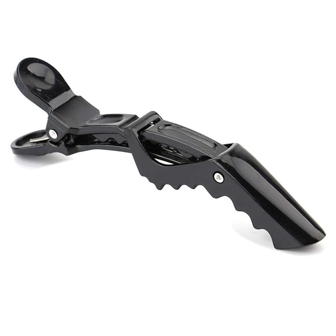 Foraineam 40 Pcs Alligator Hair Clips - Professional Hair Styling and Sectioning Clips with Nonslip Grip and Wide Teeth