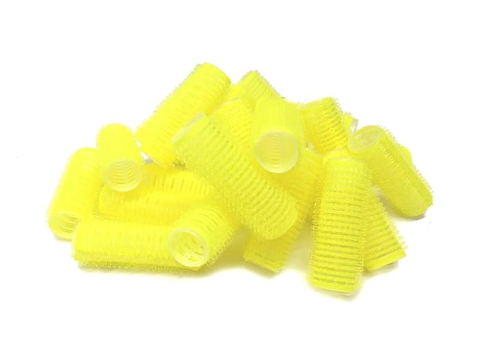 Set of 24 x 20mm (3/4”) Small Self Grip Hair Rollers Pro Salon Hairdressing Curlers – For Short Hair