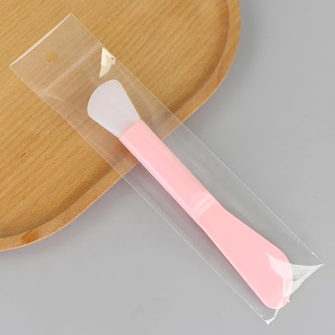 6 Pack Soft Silicone Facial Mask Applicator, Reusable Makeup Face Mask Brush Spatula, Plastic Beauty Cosmetic Scooper Tools for Clay, Cream, Gel, Mud, DIY Mixing, Skincare, Sampling, Waxing