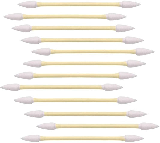 2000pcs Precision Tip Cotton Swabs for Makeup, Bamboo Sticks and Double Pointed
