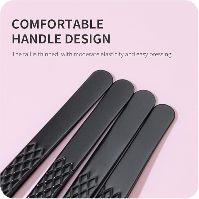 ANNAFRIS Lash Tweezers for Eyelash Extensions,Precision Fiber Tip for Volume Eyelash Extensions,Lash Extension Tweezers for Easy Application and Removal-A07