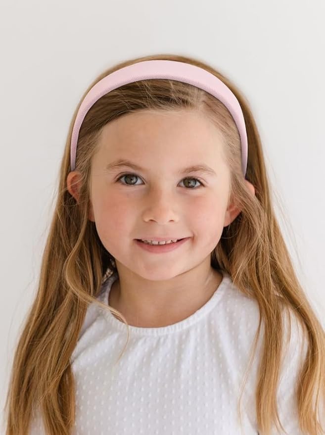 Huachi Headbands for Women Non Slip 1 inch Wide Cute Headbands for Girls, Trendy Head Bands Elastic Hair Bands Fashion Hair Accessories for Women 4PCS