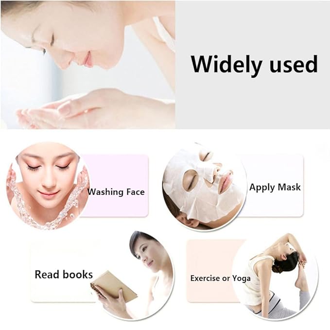 12pcs Spa Headband Soft Bowknot Spa Hair Band Coral Fleece Headband Makeup Headbands for Face Washing Skin Care Shower Yoga Headwraps for Women Girls (Pattern G)