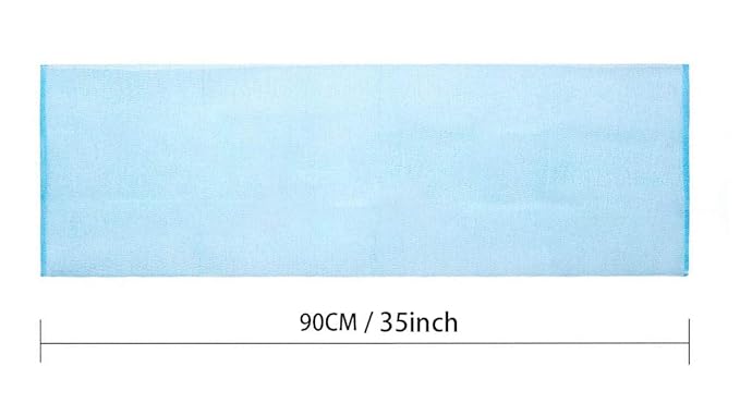ARCH&M Exfoliating Shower Towel – 35-Inch Japanese Beauty Washcloth Back Scrubber for Daily Use – Textured Poly Nylon Body Exfoliating Towel for Smoother-Looking Skin, Quick-Dry, 3 Pack