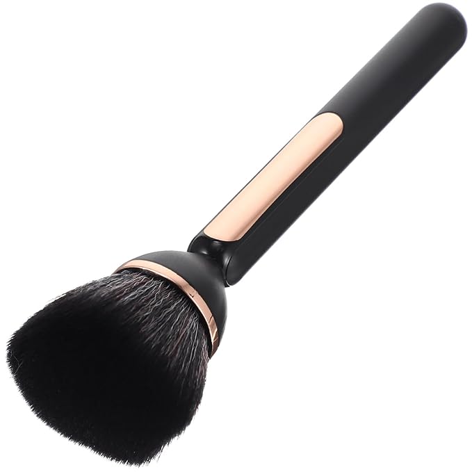 Portable Nail Dust Brush Multi-Function Makeup Brush for Loose Powder and Manicure Cleaning with Comfortable Wear-Resistant Handle 5.7 Inch