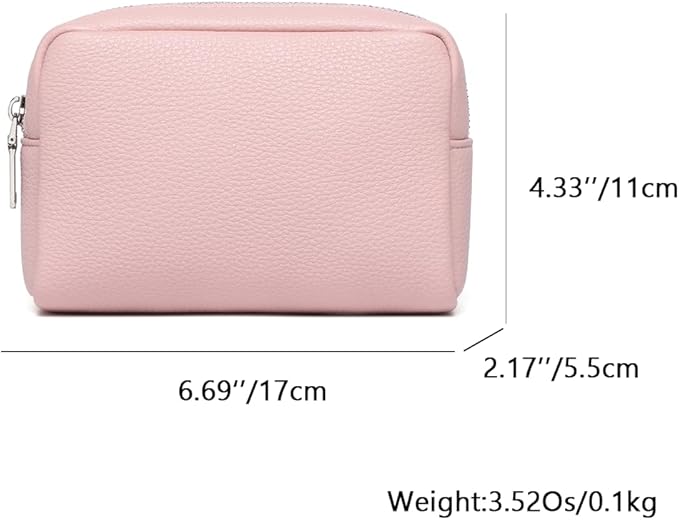 Makeup Bag Large Capacity Women's Classic Black Wash Bag Adjustable Partition Wash Brush and Cosmetic Carrying Bag (PU/Charming)