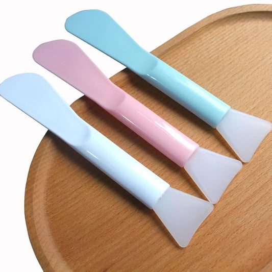 15 Pack Cosmetic Face Maks Spatulas, Reusable Silicone Beauty Brush for Cream, Craft, Gel, Clay, Mud, Makeup Spoon, Multipurpose Applicator Scraper for Mixing, Skincare, Waxing, Facial Mask