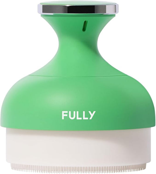 FULLY Pore Cleansing Silicone Brush, Effective Pore Cleaner, Over 2000 Fine Bristle, Unclog Pores, Blackhead Brush, Sebum Remover Tool, Gentle Exfoliator, Pairs with Green Tomato Clay Mask Cleanser