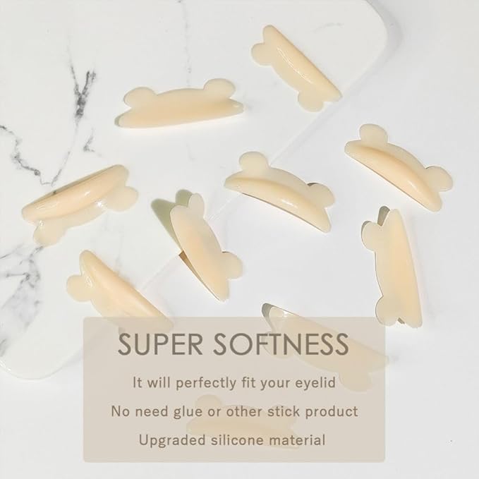 Libeauty Lash Lift Pads Cartoon Mouse Reusable Silicon Eyelash Lift Shield Lash Perm Rod Lash Lifting Shield DIY Use at Home or Salon Lash Perming Tool