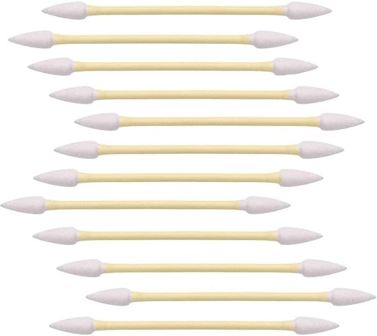 2400pcs Precision Tip Cotton Swabs for Makeup, Bamboo Sticks and Double Pointed