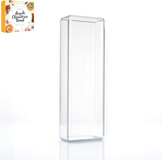 10" Acrylic Charcuterie Letters Fillable Tray, Reusable Alphabet Number Shaped Serving Plates for Charcuterie Board, Display Fruit, Candy, Cake, Party Decor, Birthday, Anniversary（I）