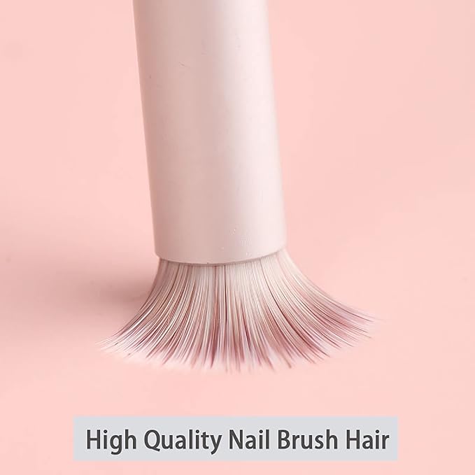 6Pcs Ombre Nail Brush Nail Art Brushes Nail Ombre Brush Nail Gradient Painting Pen Ombre Brush for Gel Nails Acrylic Manicure Brush Nail Art Tools