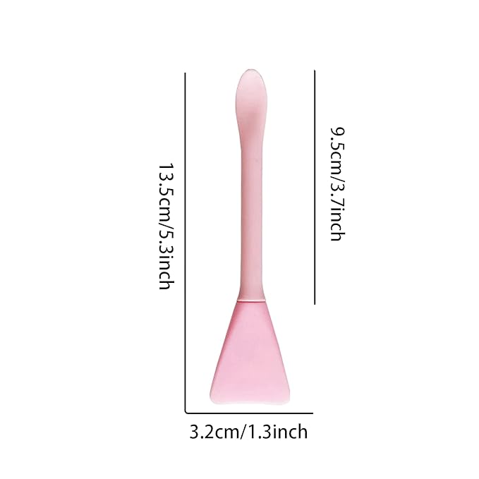 10PCS Silicone Face Mask Brushes Makeup Spatula Face Mask Applicator Skincare Spatula Lotion Spatula Face Cream Applicator Spa Makeup Tools for Facial Skin Care DIY Mask Mixing and Sampling Tool