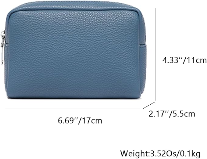Makeup Bag Large Capacity Women's Classic Black Wash Bag Adjustable Partition Wash Brush and Cosmetic Carrying Bag (PU/Brussels Sprouts)