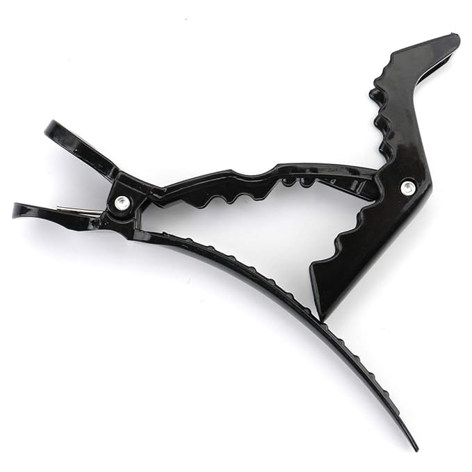 Foraineam 40 Pcs Alligator Hair Clips - Professional Hair Styling and Sectioning Clips with Nonslip Grip and Wide Teeth