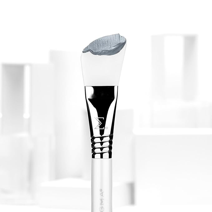 Sigma Beauty S01 Clay/Mud Mask™ Brush — Silicone Skincare Tool for Applying Skincare Products to Face and Skin, Face Mask Brush Applicator for Mud and Clay Masks (1 Pc)