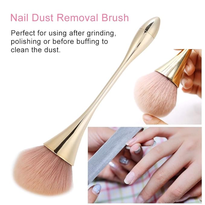 Nail Dust Removal Brush Nail Art Brush Manicure Brush Manicure Dust Removal Cleansing Manicure Tool Powder Cleansing Manicure Tool for Dust Removal