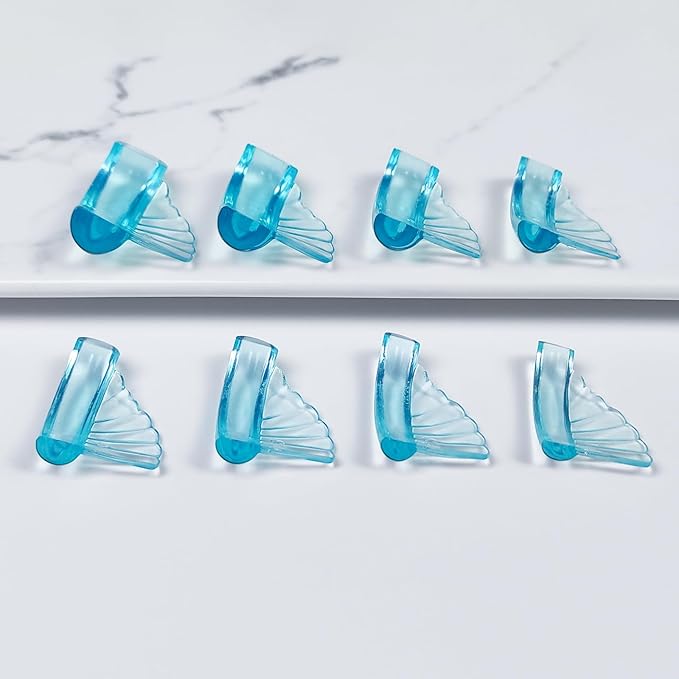 Libeauty Lash Lift Pads 10 Pcs/5 Sizes New Shell Shape Lash Lift Rods Reusable Silicon Lash Lift Shields DIY Use at Home or Salon Eyelash Lift Tools
