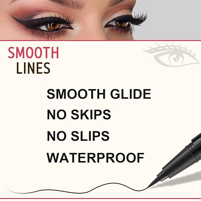 LAVONE Eyebrow Stamp Pencil Kit for Eyebrows Makeup, with Waterproof Eyebrow Pencil, Eyeliner, Eyebrow Pomade, and Dual-ended Eyebrow Brush - Granite