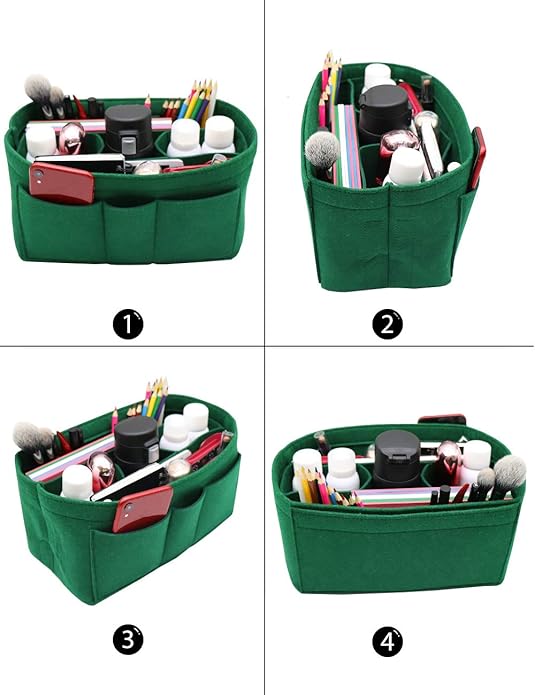 LEXSION Felt Insert Bag Organizer Bag In Bag For Handbag Purse Organizer Fits Speedy Neverful