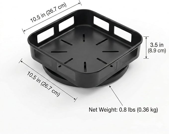 Cologne Organizer for Men, 360°Rotating Bathroom Organizer Countertop, Perfume Organizer, Vanity Tray for Perfume, Skincare, Shaving Kit, Bathroom Storage, Gift for Men