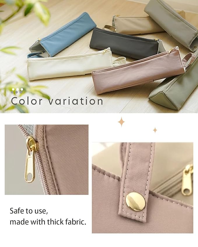 Holder & Mat for Curling Iron Flat Iron, Heat Resistant Hot Hair Tool Travel Bag Case (pink&beige)