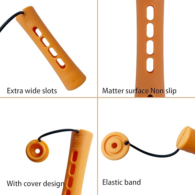 Perm Rods Large Hair Rollers for Natural Long Short Hair Styling Tool Hair Curlers Dark Orange Color