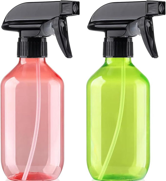 Teyssor Spray Bottles Water Spray Bottle - BPA Free - 10 oz/300 ml Plastic Refillable Containers Fine Mist Small Spray Bottle with Adjustable Nozzle for Hair, Cooking, Cleaning