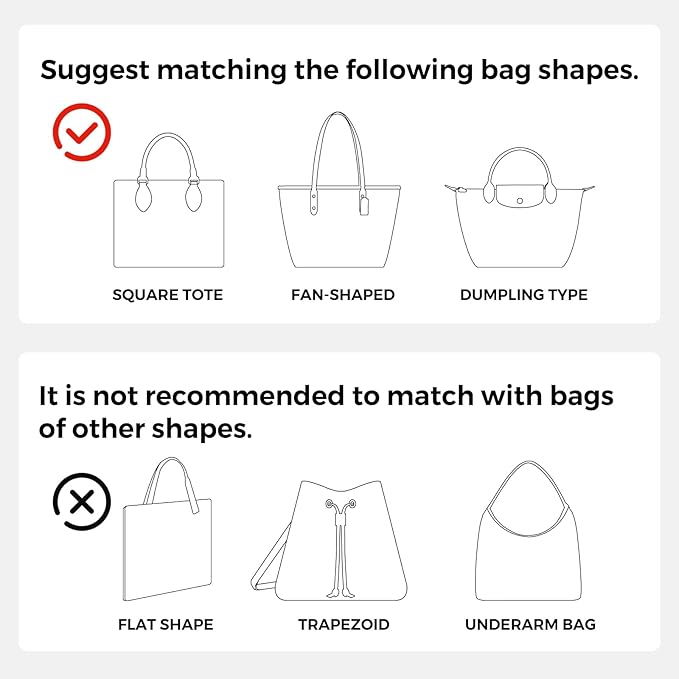 GIVLEFLY Extra Large Purse Organizer Insert for Tote Bags – Felt Handbag Divider with Detachable Zipper Pocket, Key Clip, Handles, Privacy Cover & Cup Holder, Fits Longchamp Neverfull, Beige