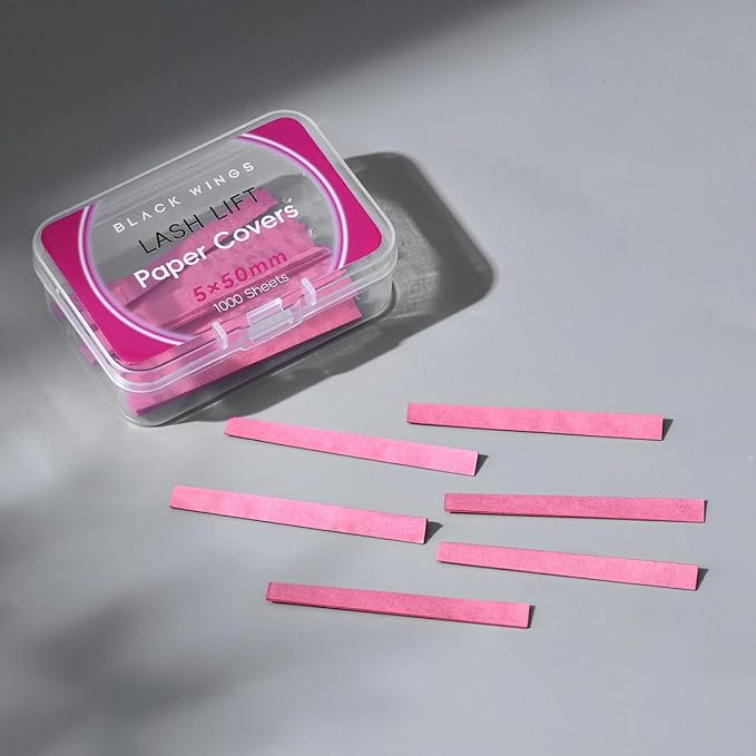 1000P Lash Lift Pink Perm Paper, Reusable Lash Lift Pads Lash Lift Tool, Soft Pads Silicone Perm Ribbon Eyelash Lifting Compensator, Eyelash Tapes Makeup Beauty Tools for Eyelashes Lifting
