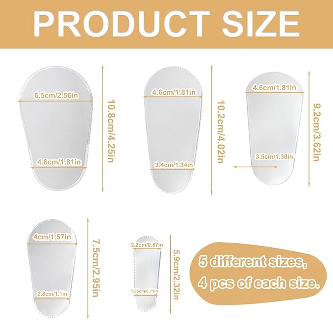 25 Pcs Waterproof Makeup Brush Covers, 5 Sizes Dustproof Cosmetic Brush Protectors For Travel, Storage & Daily Use - Lightweight And Durable Plastic Brush Sleeves