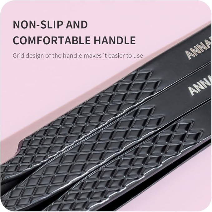 ANNAFRIS Lash Tweezers for Eyelash Extensions,Precision Fiber Tip for Volume Eyelash Extensions,Lash Extension Tweezers for Easy Application and Removal-A07
